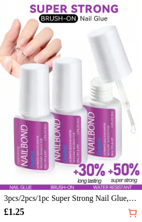 3pcs/2pcs/1pc Super Strong Nail...