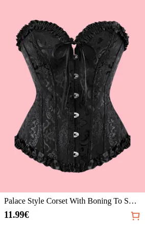 Palace Style Corset With Boning To...