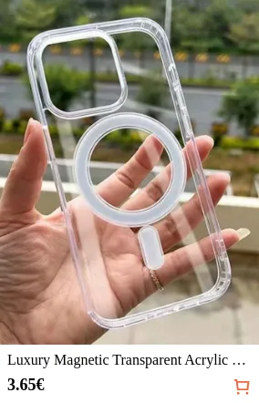 Luxury Magnetic Transparent...
