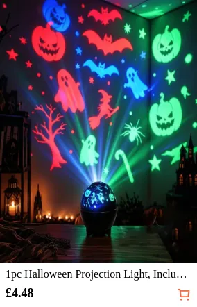 1pc Halloween Projection Light...