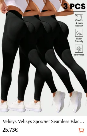 Velisys Velisys 3pcs/Set Seamless...