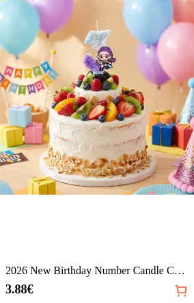 2026 New Birthday Number Candle...