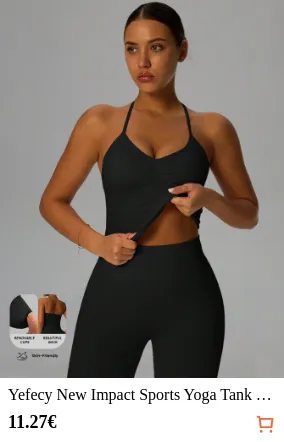 Yefecy New Impact Sports Yoga Tank...