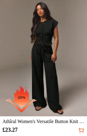Athîral Women s Versatile Button...