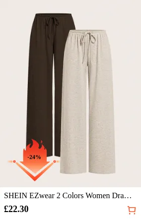 SHEIN EZwear 2 Colors Women...