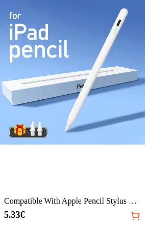 Compatible With Apple Pencil...