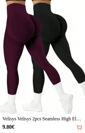Velisys Velisys 2pcs Seamless High...
