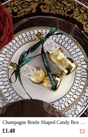 Champagne Bottle Shaped Candy Box ...