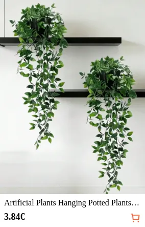 Artificial Plants Hanging Potted...