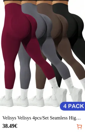 Velisys Velisys 4pcs/Set Seamless...