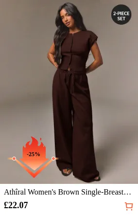 Athîral Women s Brown Single...