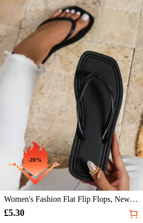 Women s Fashion Flat Flip Flops...