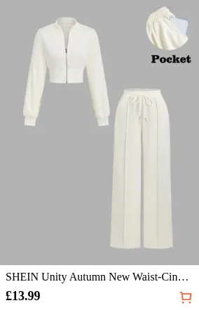 SHEIN Unity Autumn New Waist...