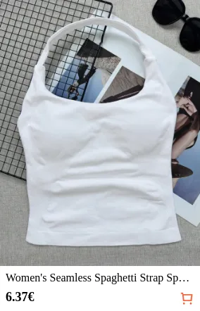 Women s Seamless Spaghetti Strap...