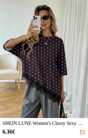 SHEIN LUNE Women s Classy Sexy...