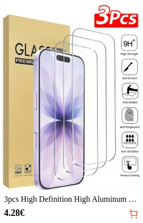 3pcs High Definition High Aluminum...