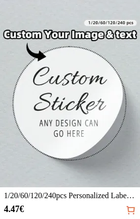 1/20/60/120/240pcs Personalized...