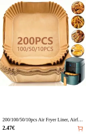 200/100/50/10pcs Air Fryer Liner...