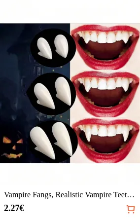 Vampire Fangs Realistic Vampire...