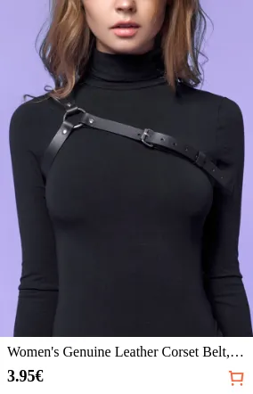 Women s Genuine Leather Corset...