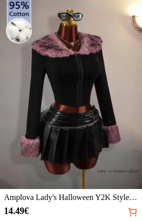 Amplova Lady s Halloween Y2K Style...