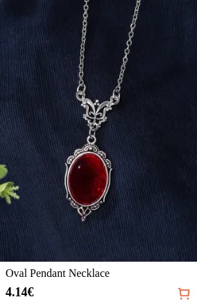 Oval Pendant Necklace