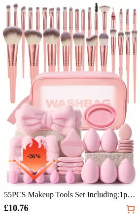 55PCS Makeup Tools Set Including...