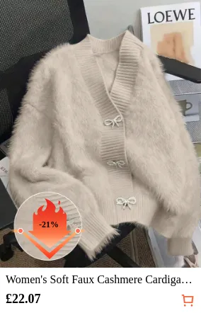 Women s Soft Faux Cashmere...