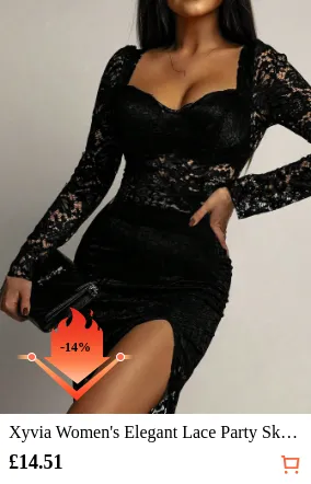 Xyvia Women s Elegant Lace Party...
