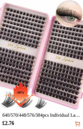 640/570/448/576/384pcs Individual...