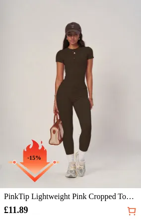 PinkTip Lightweight Pink Cropped...