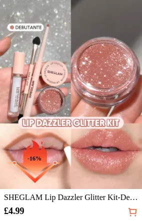 SHEGLAM Lip Dazzler Glitter Kit...