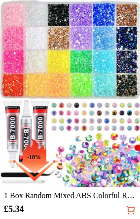 1 Box Random Mixed ABS Colorful...