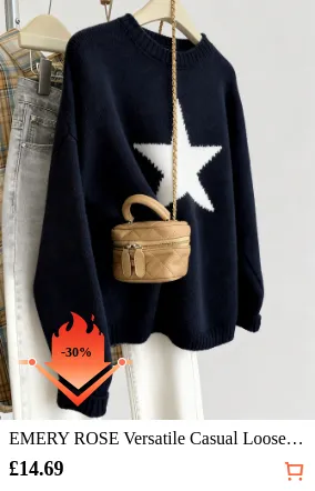 EMERY ROSE Versatile Casual Loose...