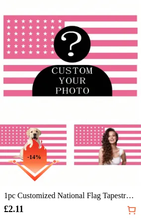 1pc Customized National Flag...