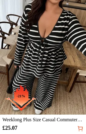 Weeklong Plus Size Casual Commuter...