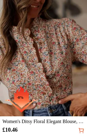 Women s Ditsy Floral Elegant...