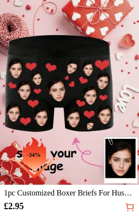 1pc Customized Boxer Briefs For...