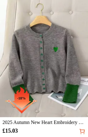 2025 Autumn New Heart Embroidery...