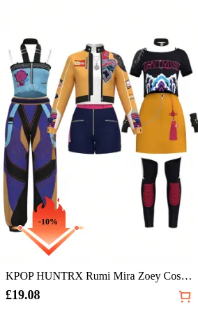 KPOP HUNTRX Rumi Mira Zoey Cosplay...