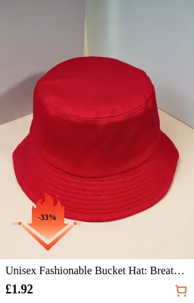 Unisex Fashionable Bucket Hat:...