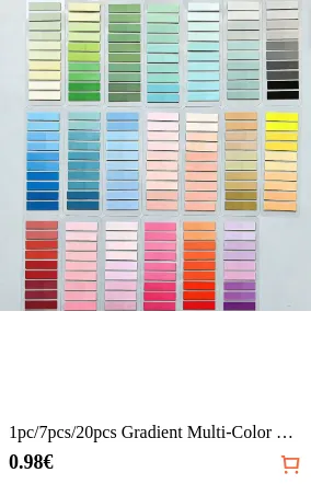 1pc/7pcs/20pcs Gradient Multi...