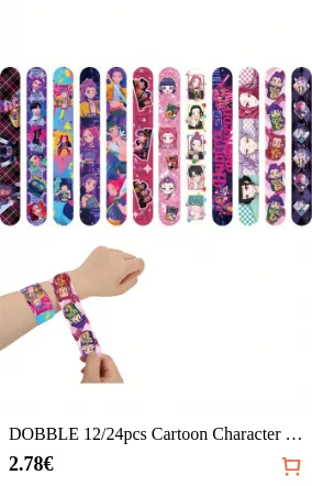 DOBBLE 12/24pcs Cartoon Character...