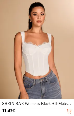 SHEIN BAE Women s Black All-Match...