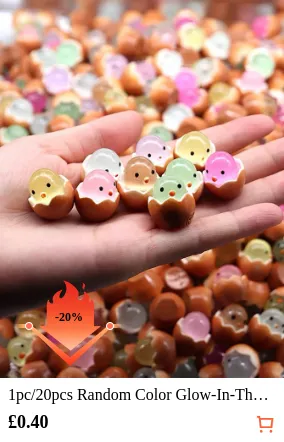 1pc/20pcs Random Color Glow-In-The...