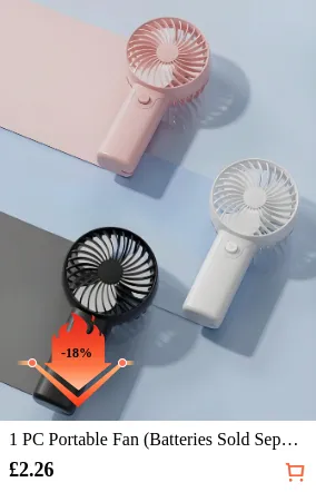 1 PC Portable Fan (Batteries Sold...