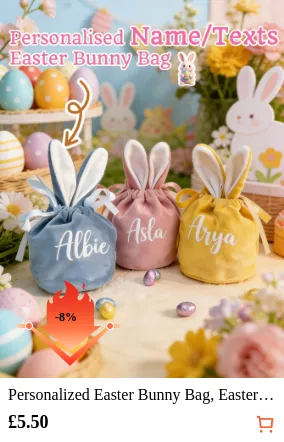 Personalized Easter Bunny Bag...