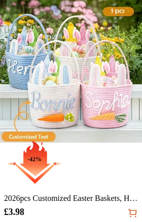 2026pcs Customized Easter Baskets...