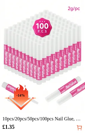10pcs/20pcs/50pcs/100pcs Nail Glue...
