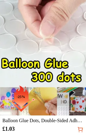 Balloon Glue Dots Double-Sided...